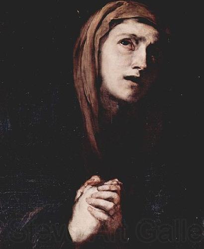 Jose de Ribera Kopf der Maria